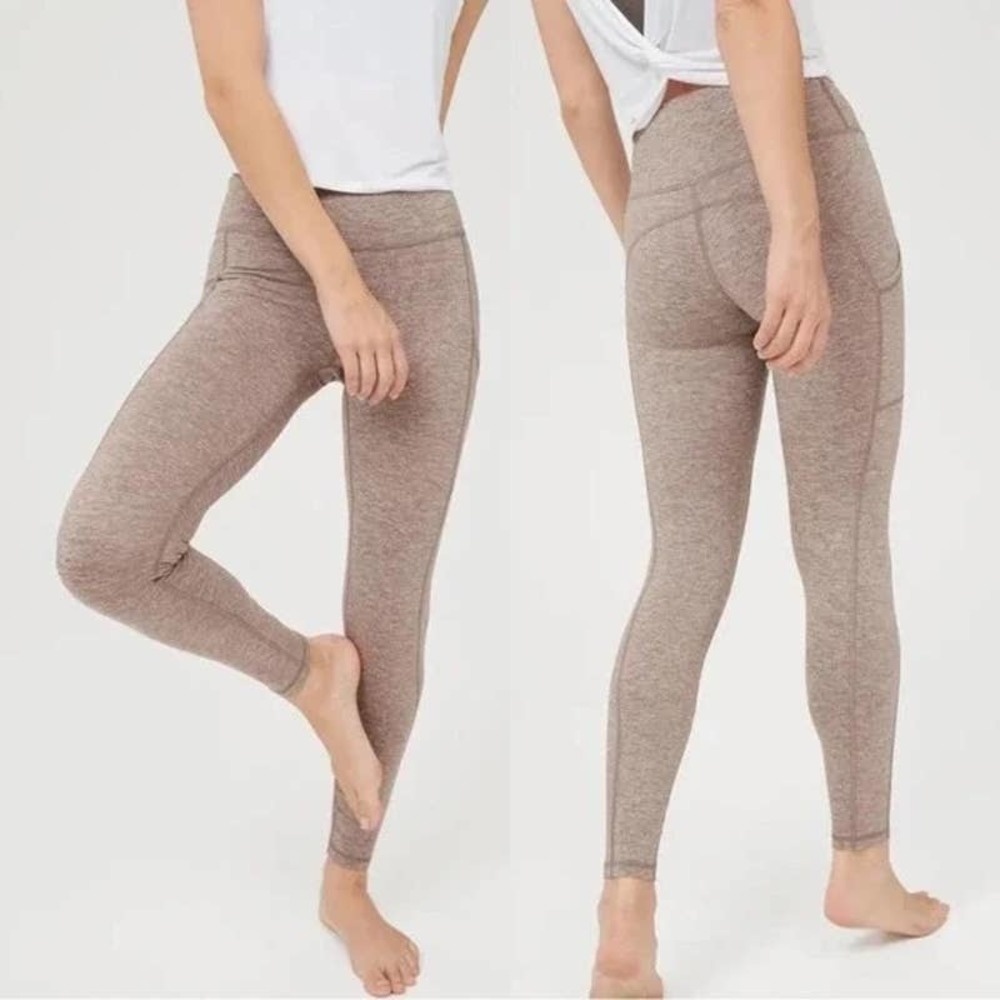 Aerie Offline "The Hugger High Waisted Pocket Leggings" Size L